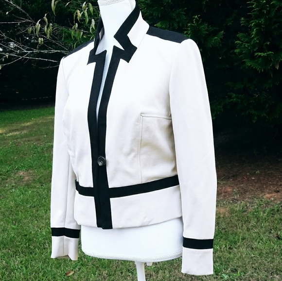Diane Von Furstenberg Jackets & Blazers - Diane Von Furstenberg two toned jacket blazer